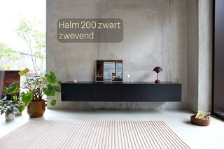 TV-meubel, RAAT, Halm 200, Zwart